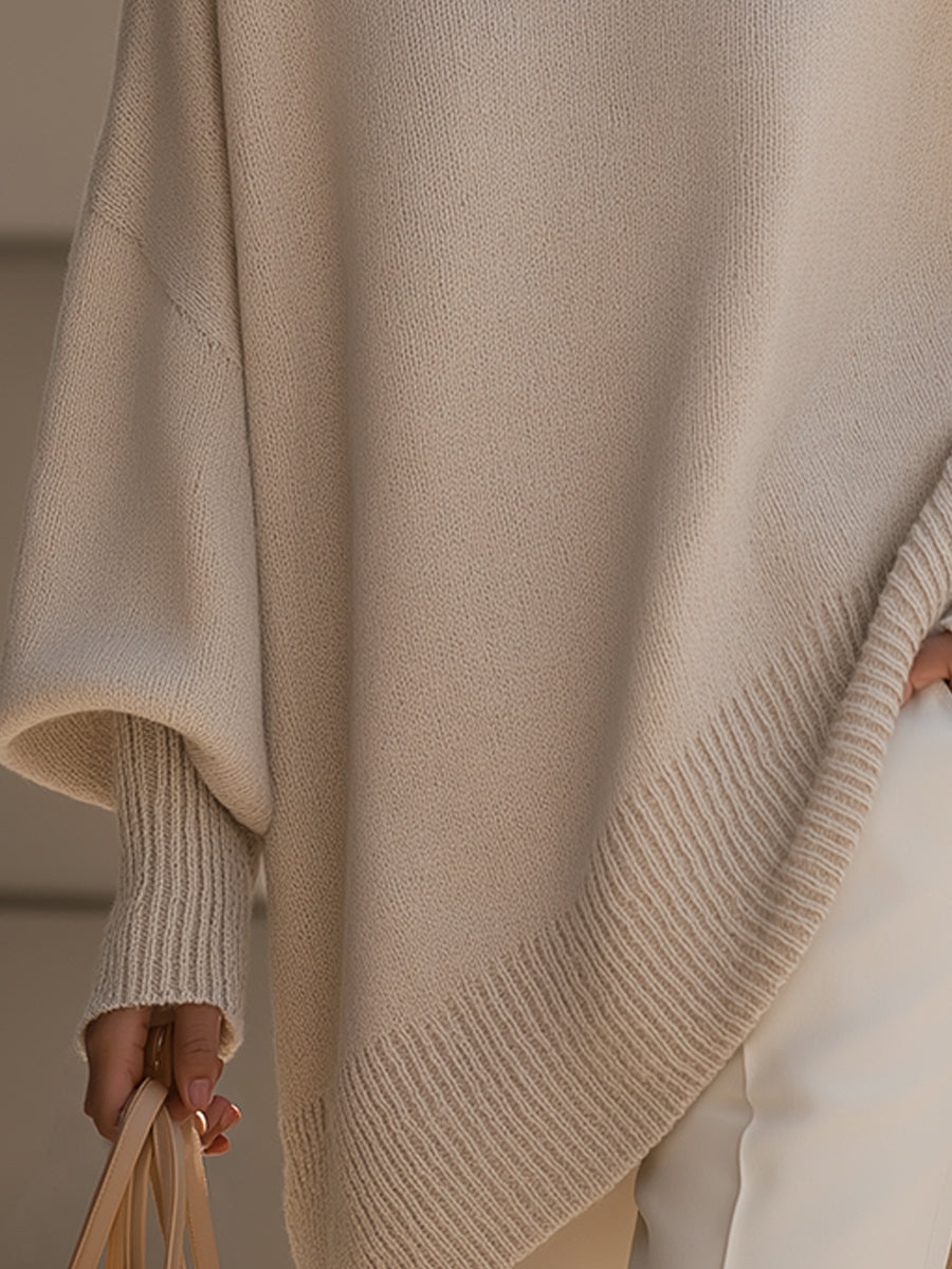ISALIE | Pull en laine mélangée coupe oversize