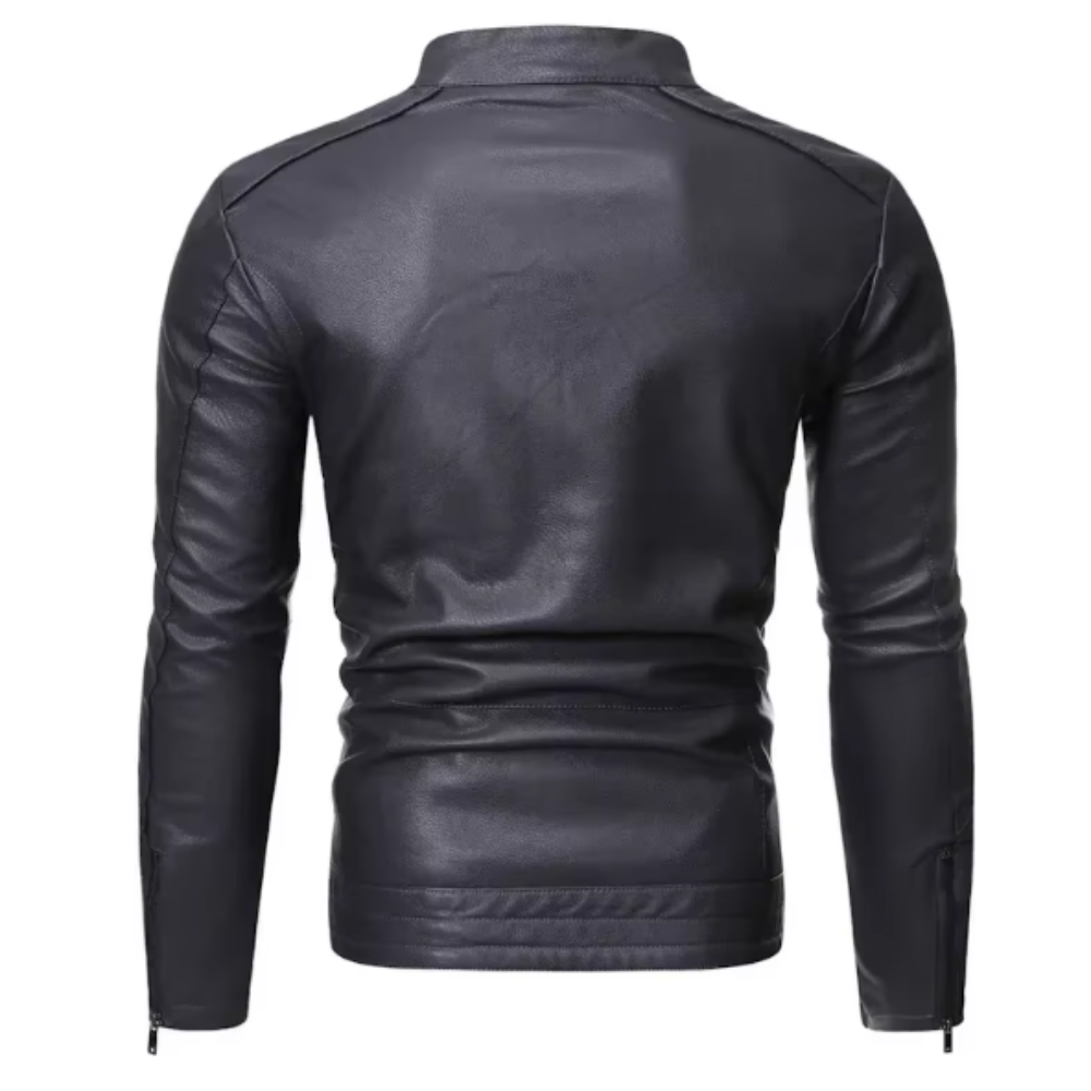 Karol™ | Elegancka Skórzana Kurtka