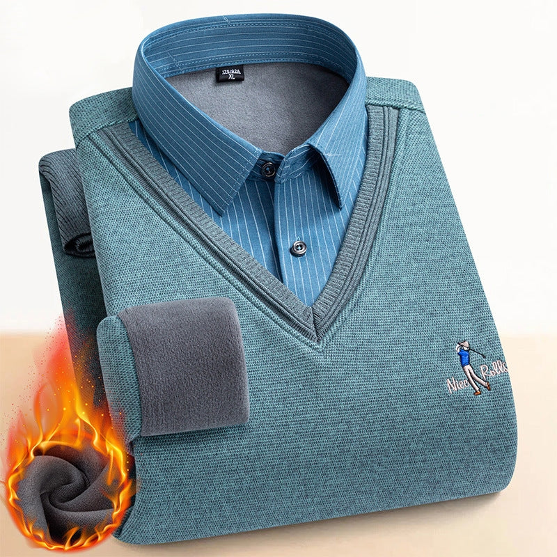 Virgile - Pull enfant 2-en-1 élégant et douillet