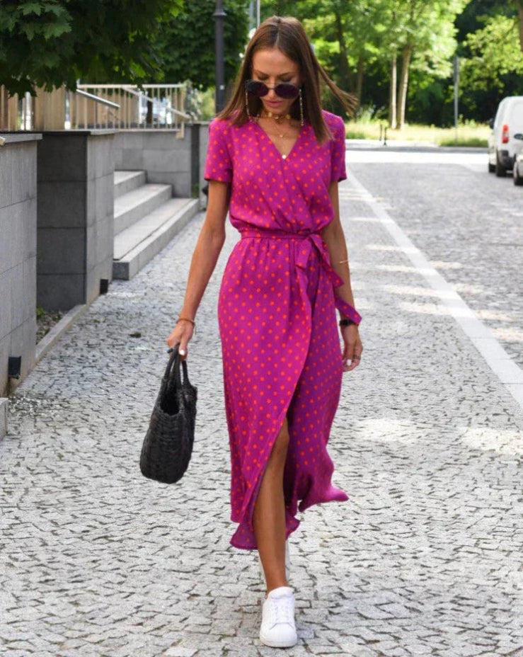 Frédérique – Robe d'été légère et fleurie