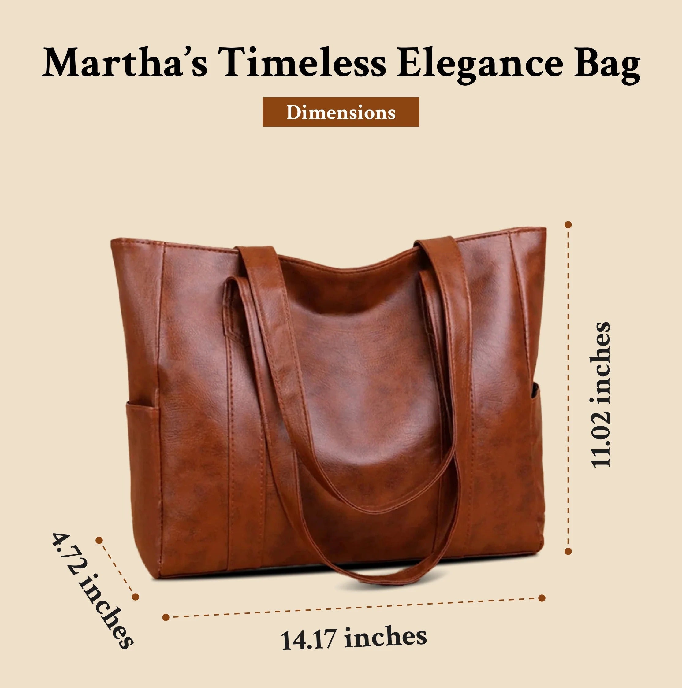 L'Élégance Intemporelle de Martha | Sac Classique