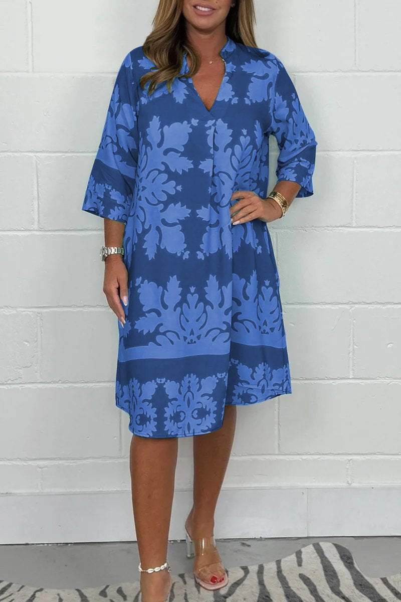 Alba – Robe de printemps fluide et élégante