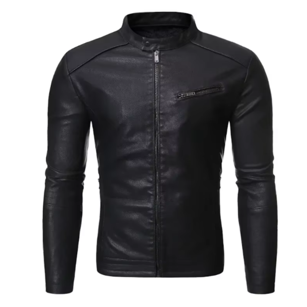 Karol™ | Elegancka Skórzana Kurtka