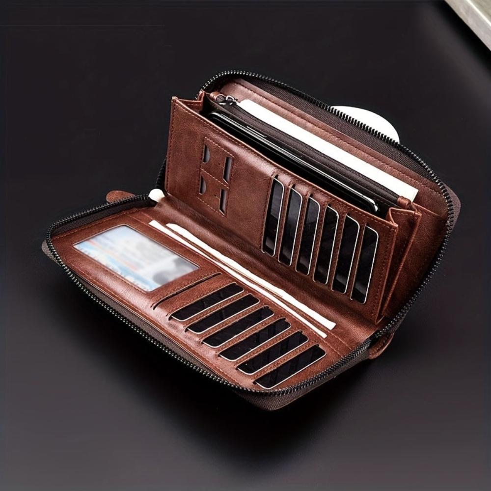 Porte-monnaie à fermeture éclair RFID Holden