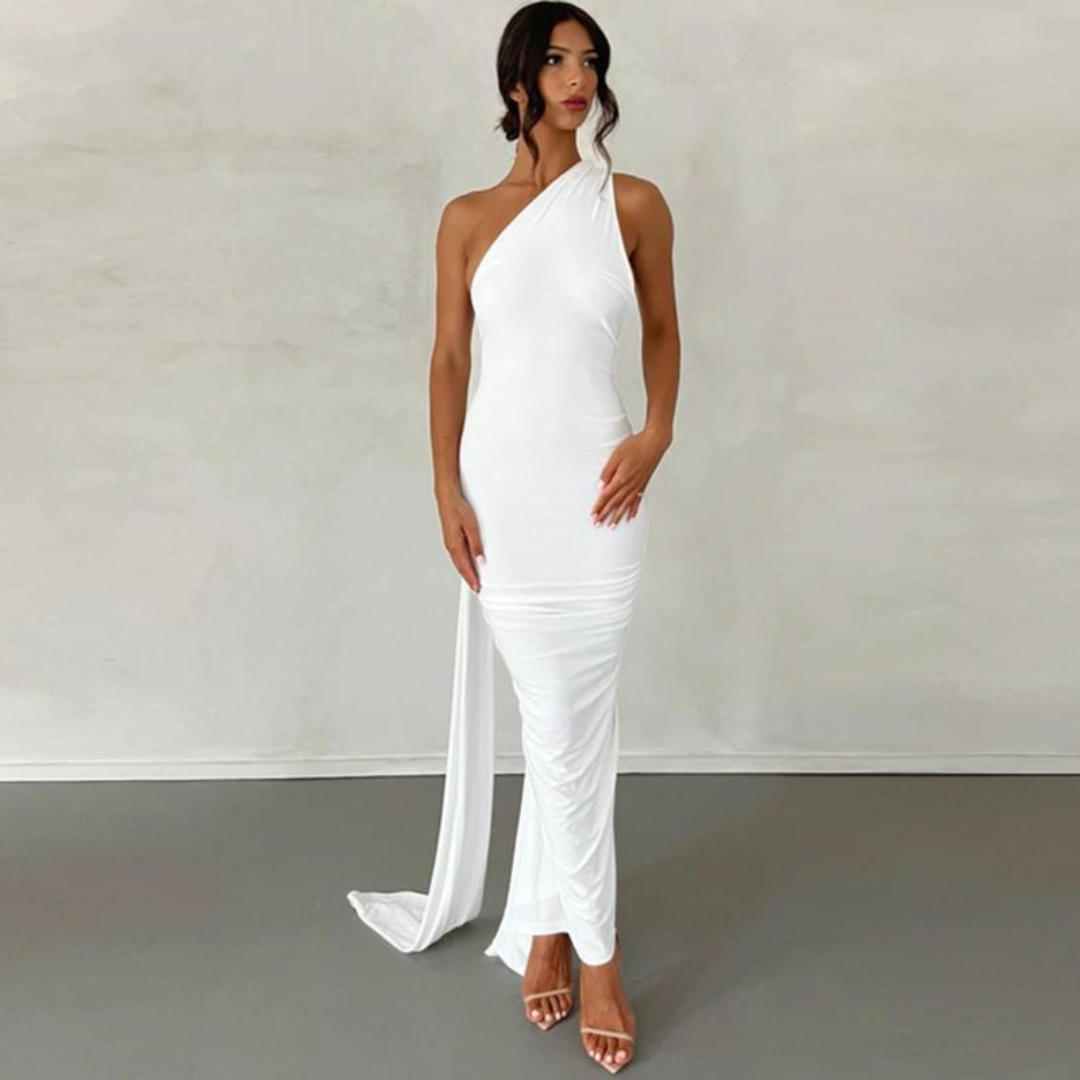 KARILYN™ – Robe de Soirée Élegante Sans Manches à Encolure Halter
