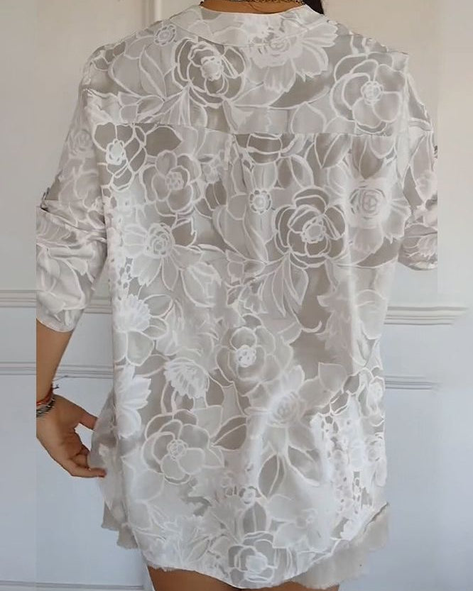 Elora™ - Blouse Élégante avec Poche