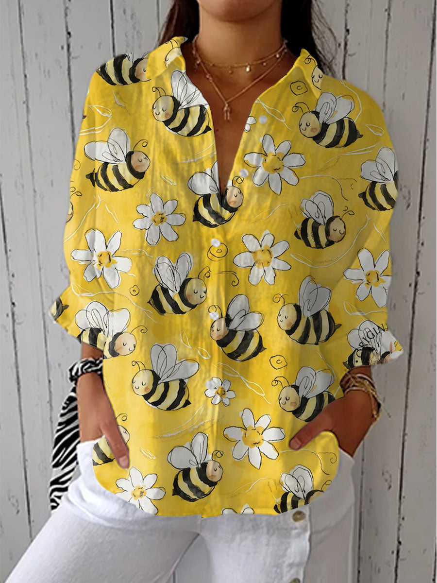 Franka | Blouse Fleur d'Abeille