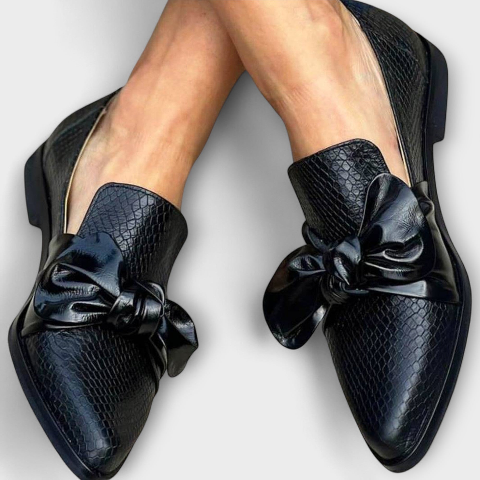 Valeria™ | Mocassins Élégants avec Détail de Nœud