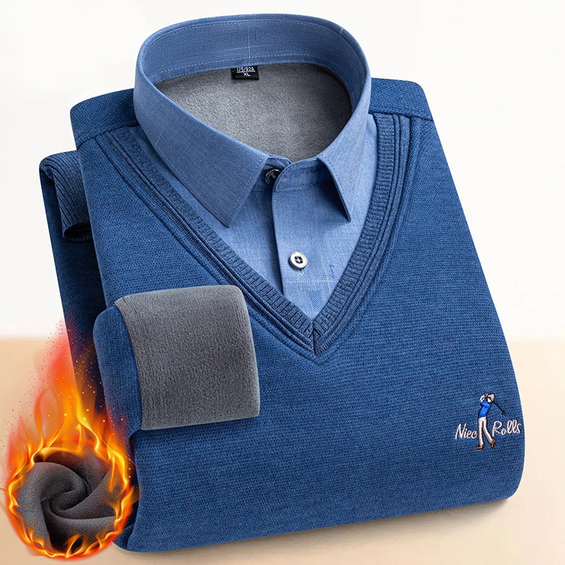 Virgile - Pull enfant 2-en-1 élégant et douillet