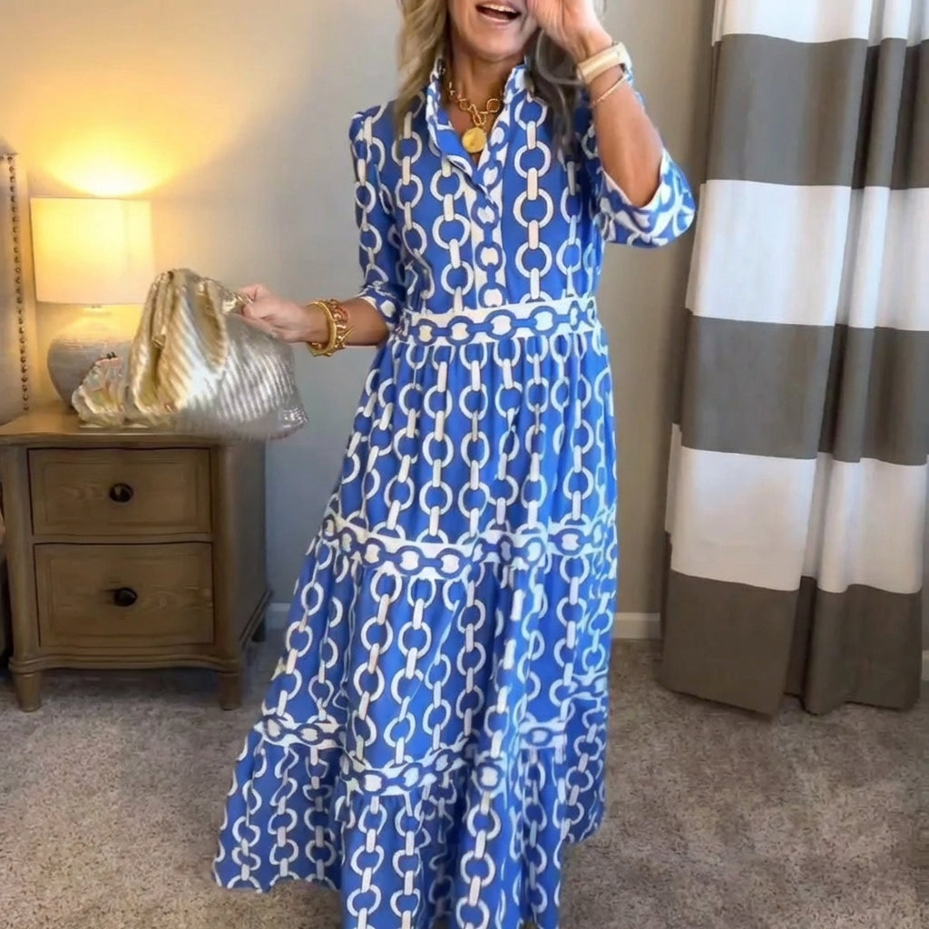 ALYANA™ - Robe Midi à Maillons