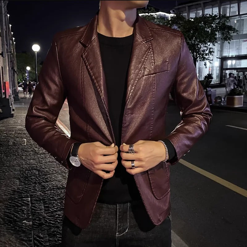 Marcin™ | Skórzana Kurtka Business Casual