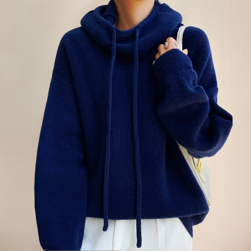LIAH | Elegancki sweter z golfem
